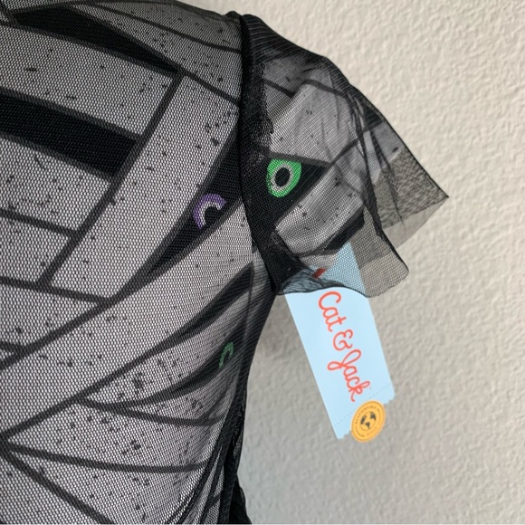 Cat & Jack Halloween season spooky mummy dress, girls’ 6/6X,‎ new with tags - Picture 5 of 14